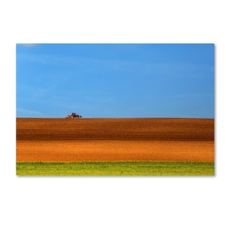Massimo Della Latta 'The Tractor' Canvas Art,22x32